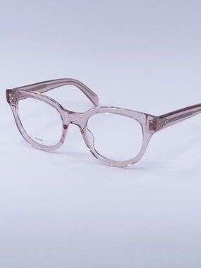 Celine CL50109I 072 Eyeglasses Shiny Light Pink 51mm Square Frame